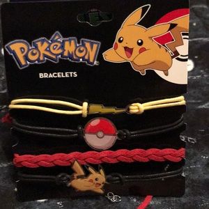 Pokemon bracelet set of four